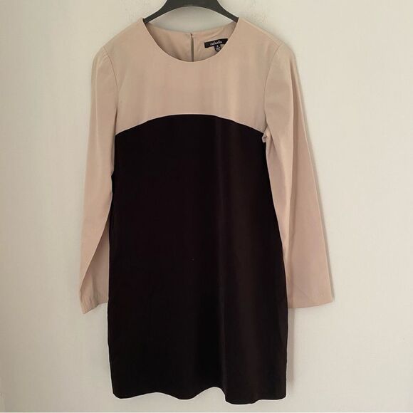 Rafaella Women’s Long Sleeve Color Block Mini Sheath Dress size 4 - Picture 1 of 4